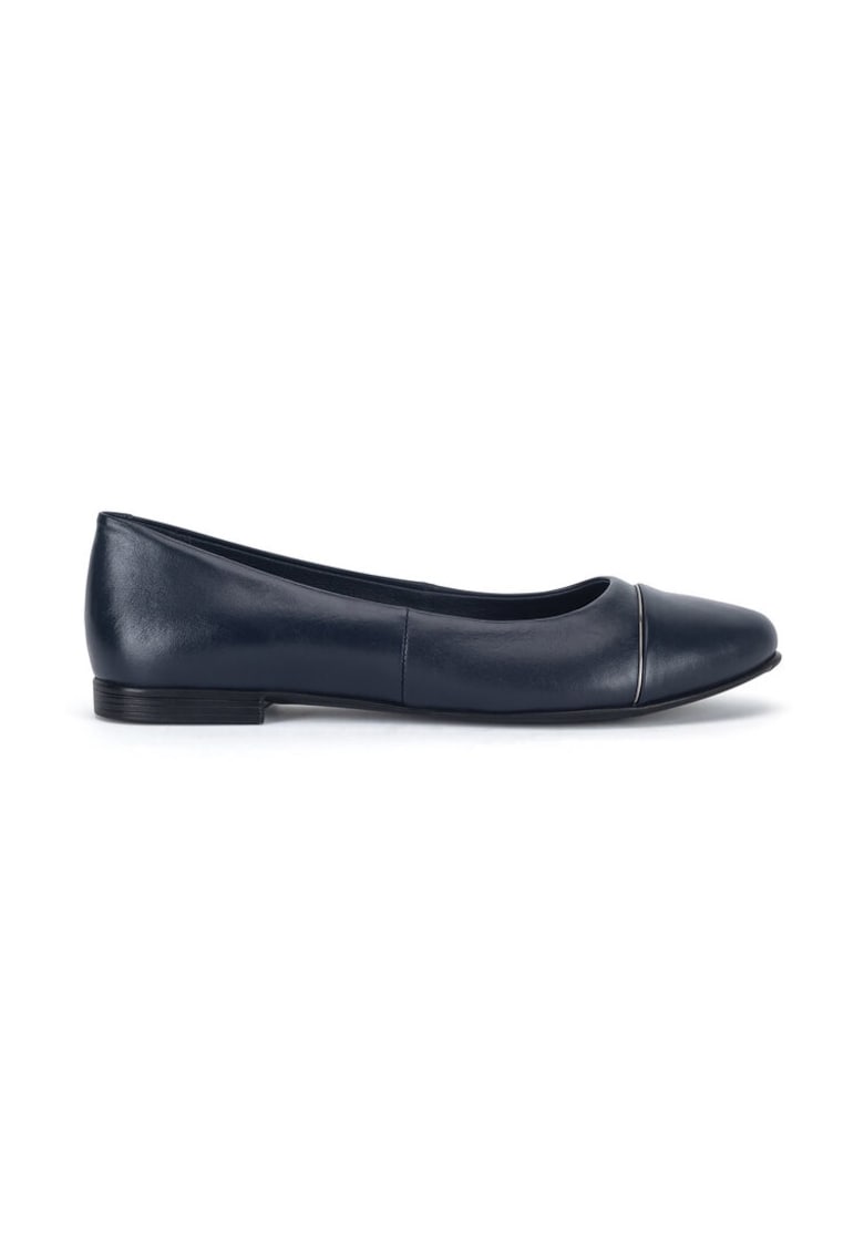 Balerini dama - 590559 - Piele naturala - Bleumarin -