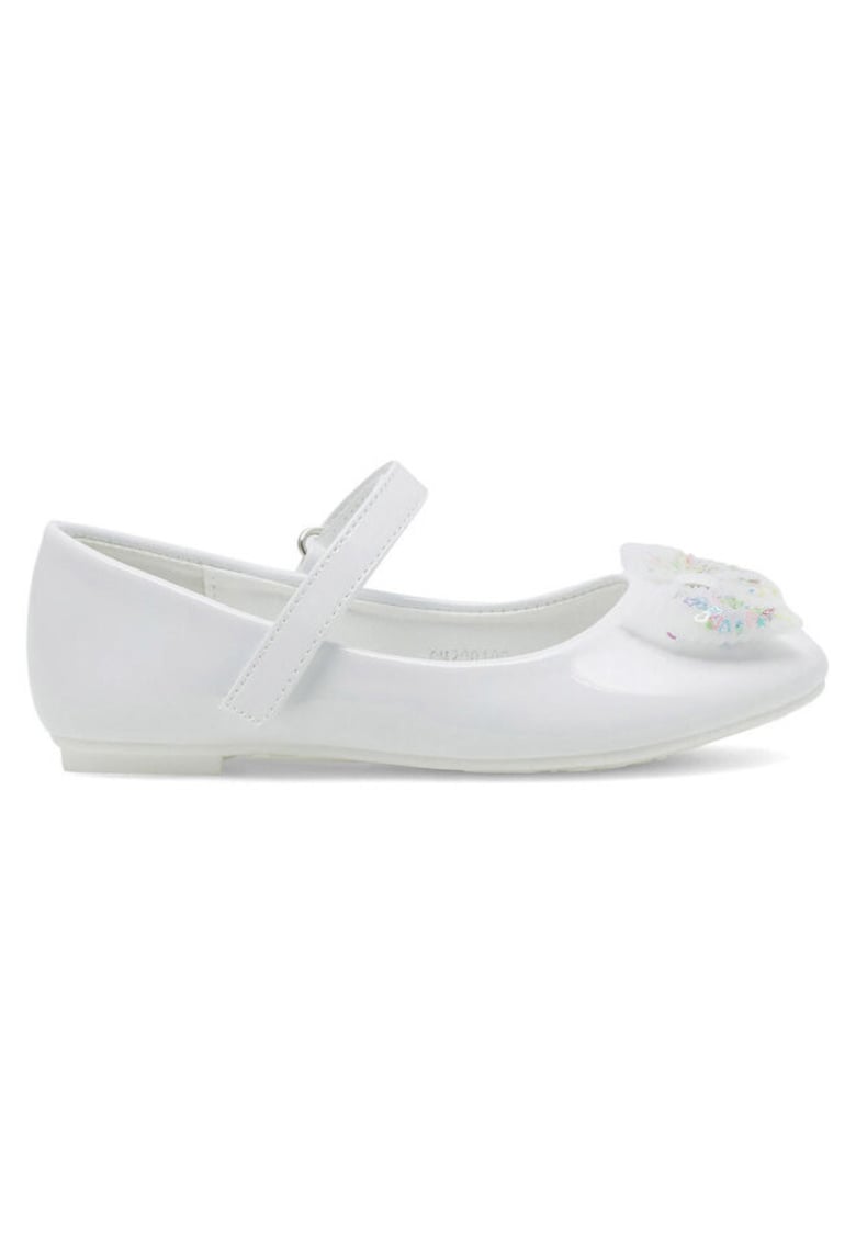 Balerini copii - 590559 - Sintetic - Alb -