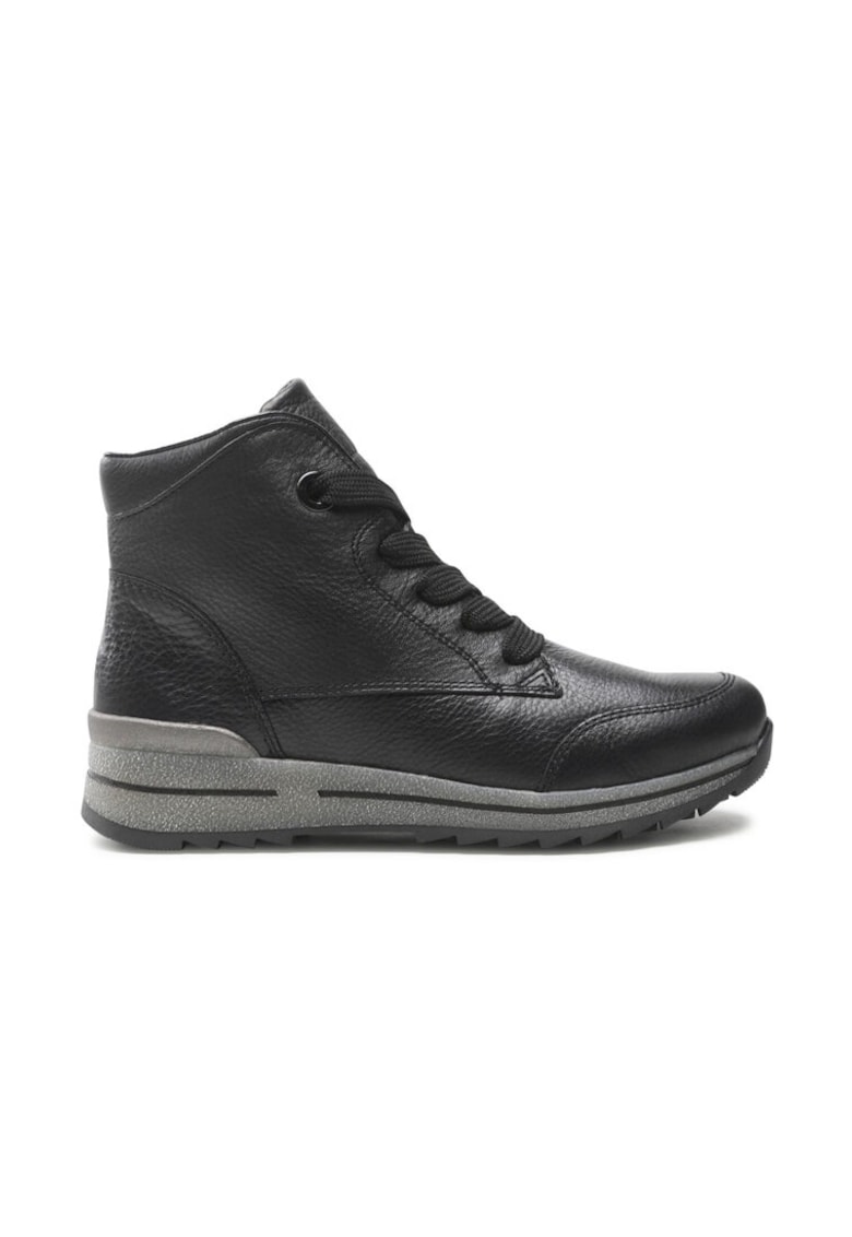 Botine dama - 301529 - Piele naturala - Negru