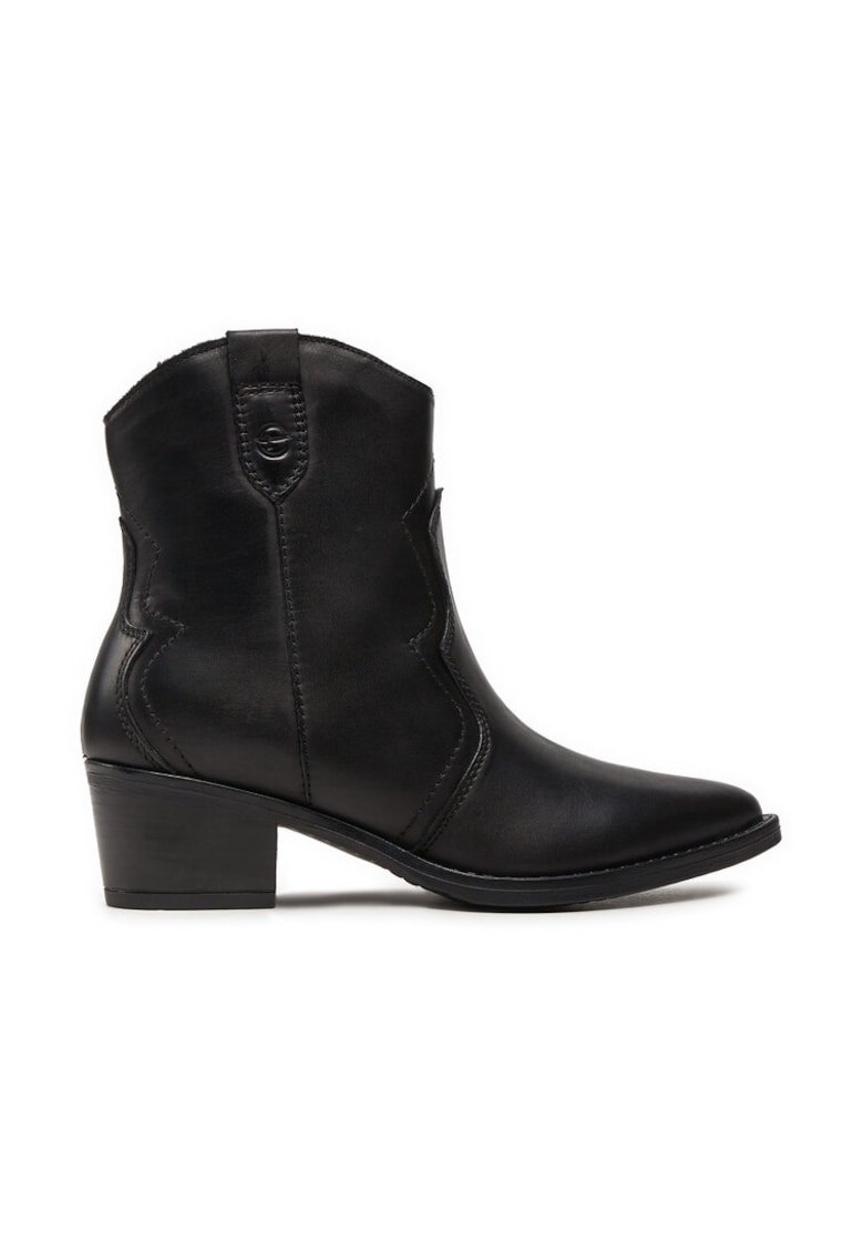 Cizme dama - 304120 - Piele naturala - Negru -