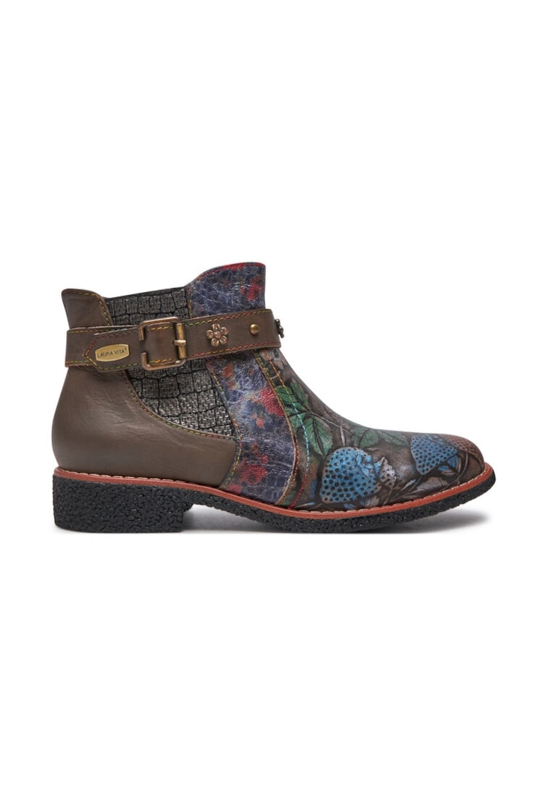 Laura Vita Botine dama - 304356 - Piele naturala - Maro -