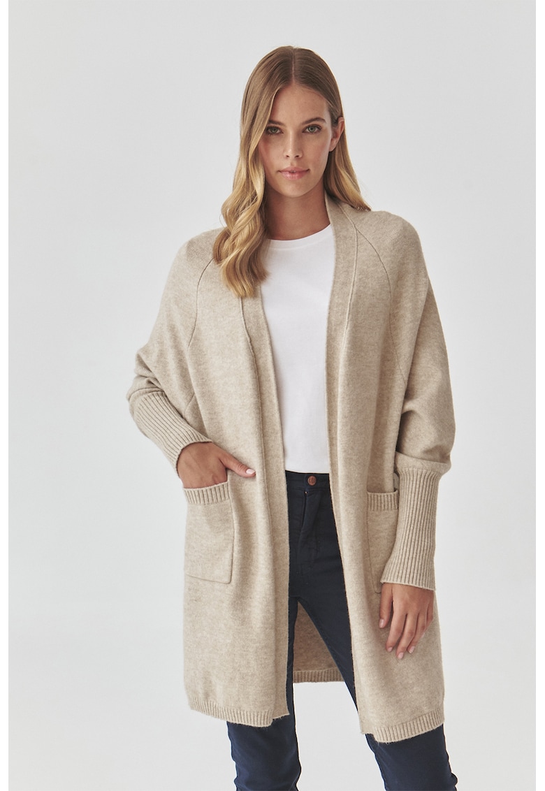 Cardigan midi fara inchidere