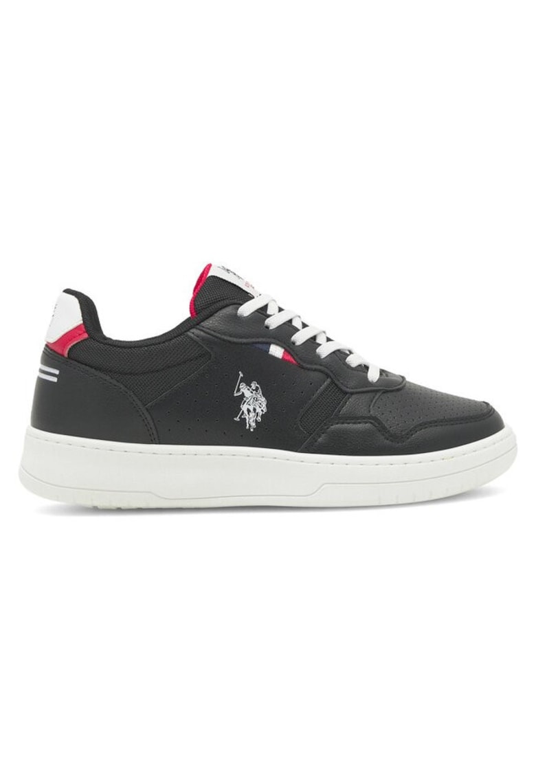 Pantofi sport copii - US POLO ASSN - 590559 - Sintetic - Negru -