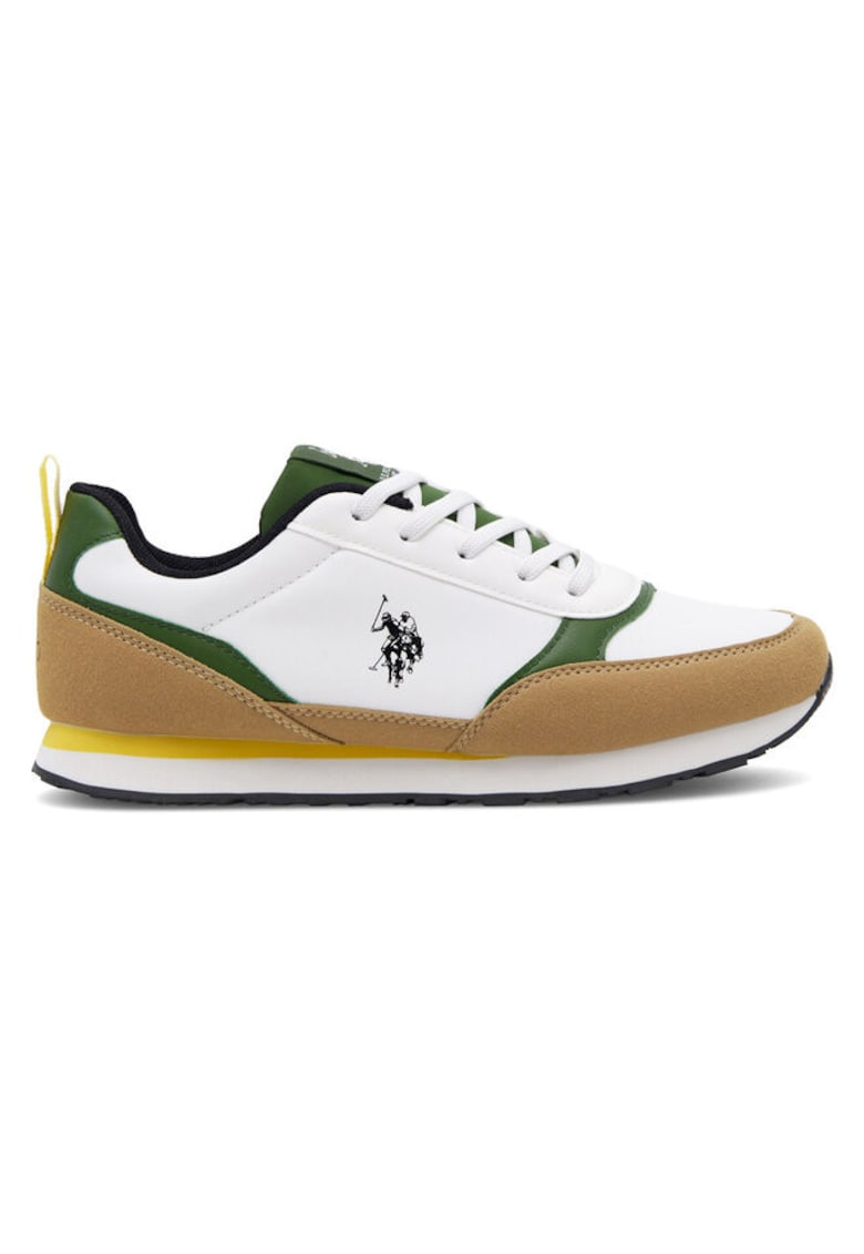 Pantofi sport copii - US POLO ASSN - 590559 - Textil - Alb -