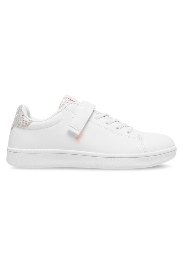 Pantofi sport copii - US POLO ASSN - 590559 - Sintetic - Alb -