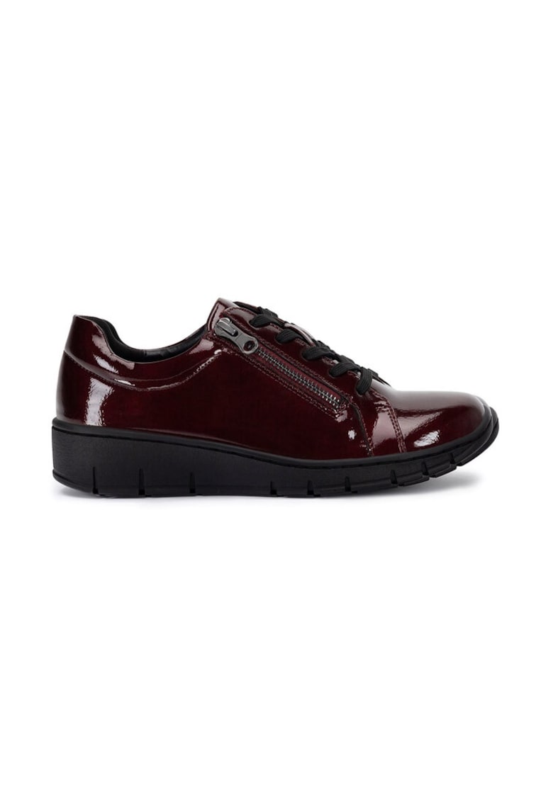 Pantofi dama - 590559 - Sintetic - Visiniu -