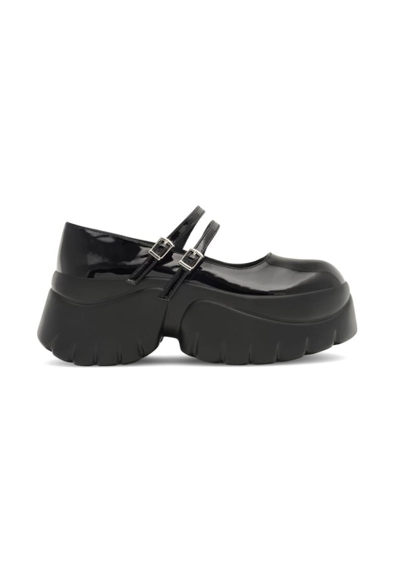 Pantofi dama - 590559 - Piele ecologica - Negru - Negru
