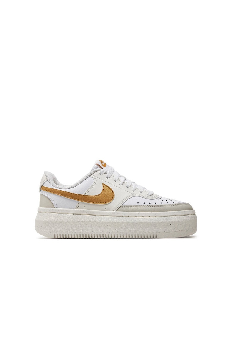 Pantofi sport dama -  304214 - Piele naturala - Visiniu / Alb