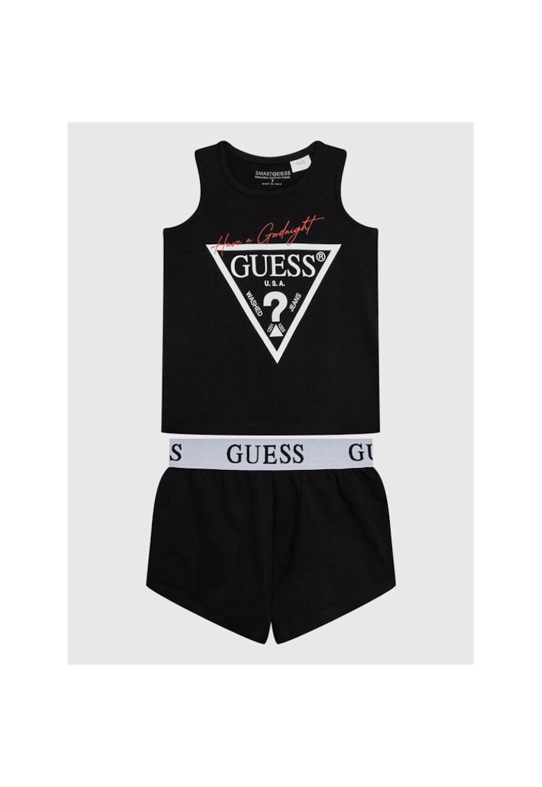 Guess Pijama copii - 660456 - Negru - Bumbac