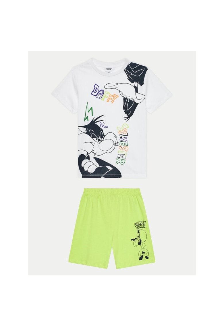 Pijama copii -  833657 - Alb - Bumbac