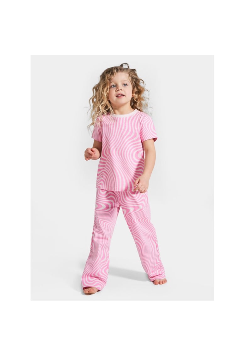 Pijama copii - 10996 - Roz - Bumbac