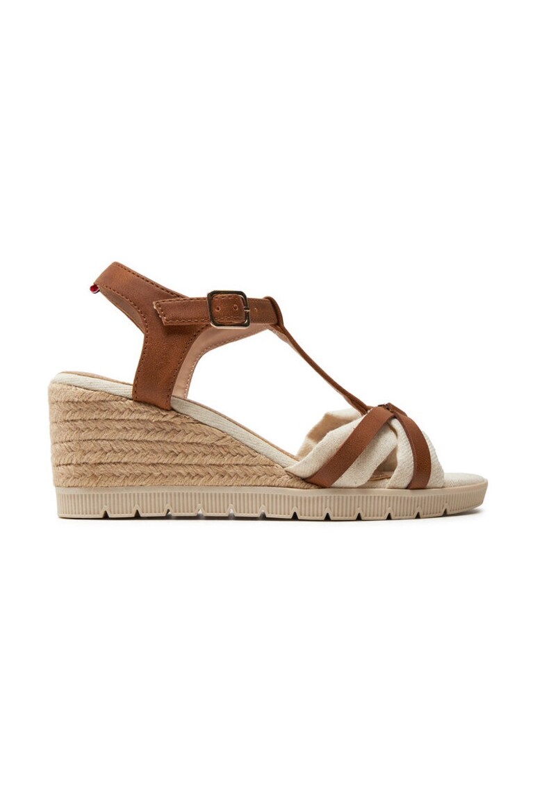 Espadrile dama - 303745 - Piele ecologica - Bej