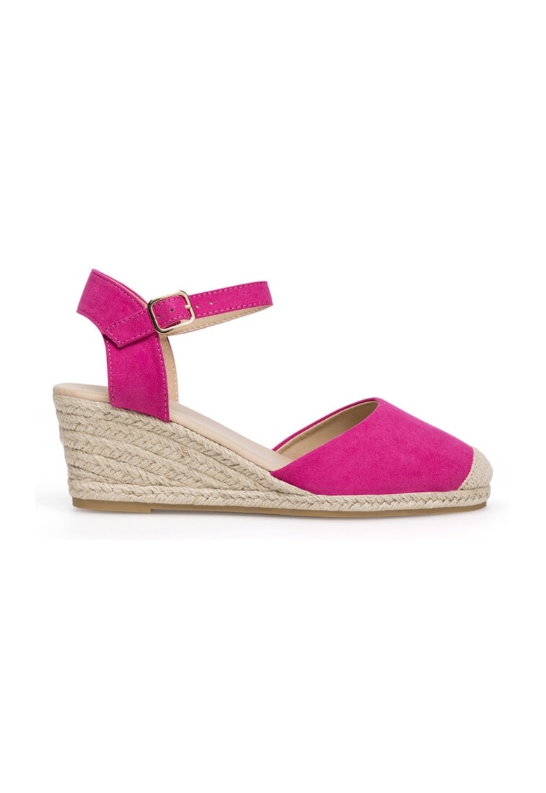 Espadrile dama - 590559 - Textil - Roz -