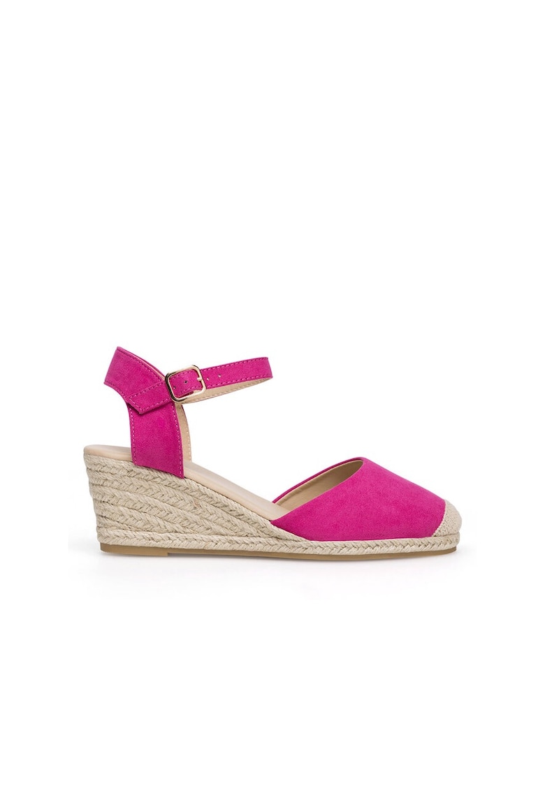 Espadrile dama - 590559 - Textil - Roz -
