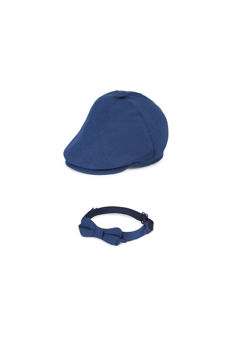 Sapca si papion copii -  304029 - Bumbac/In - Bleumarin