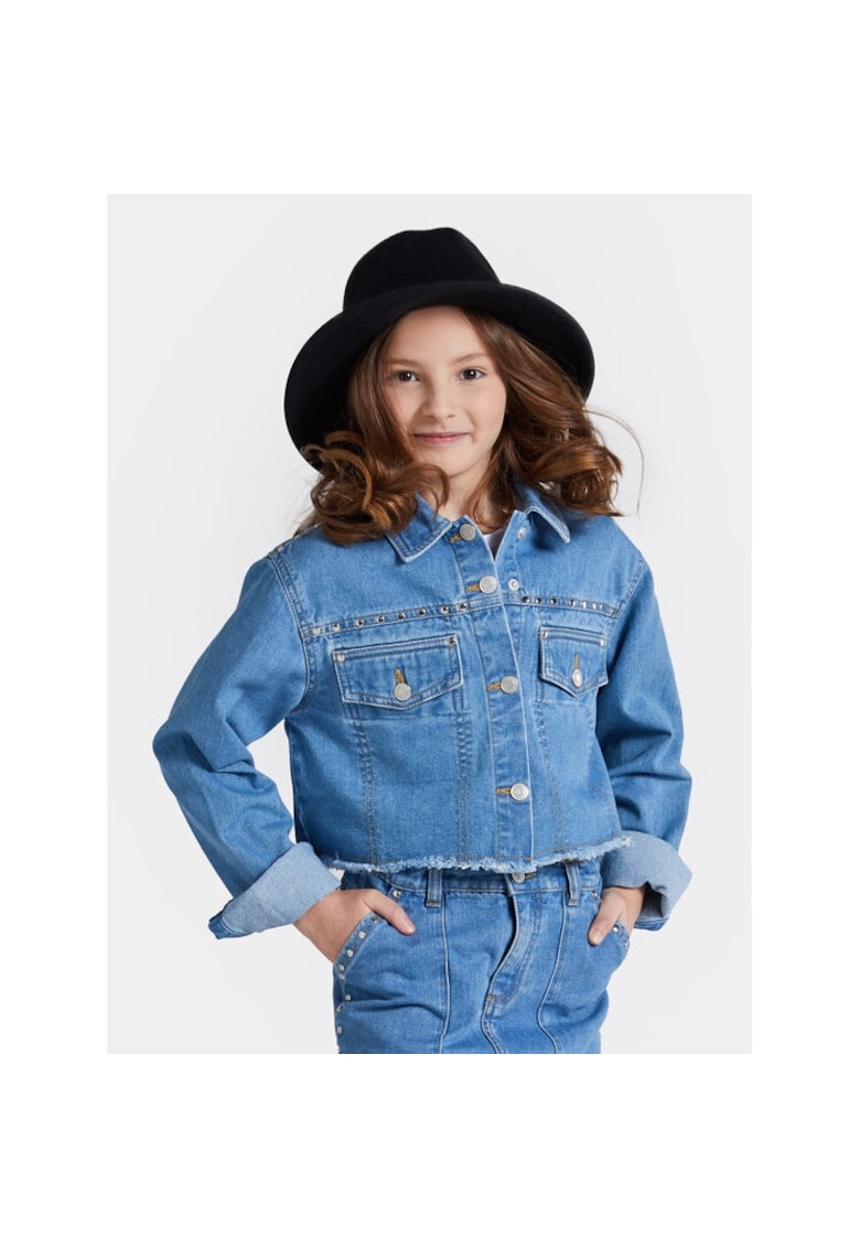 Geaca copii - 010842 - Albastru - Bumbac