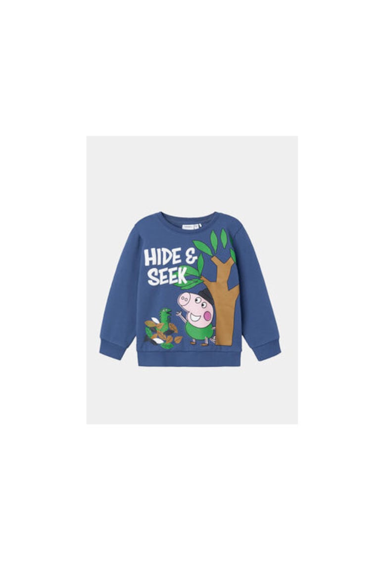 Bluza copii - 359942 - Albastru - Bumbac -