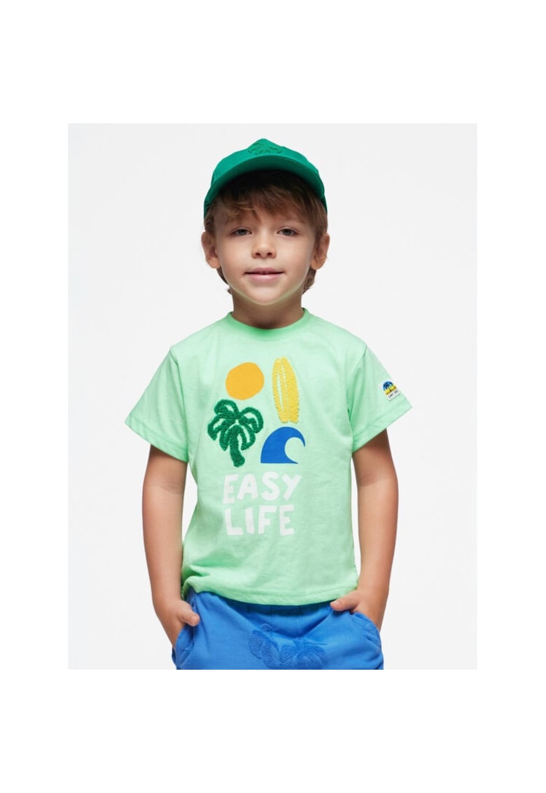 Tricou copii - 856175 - Verde - Poliester