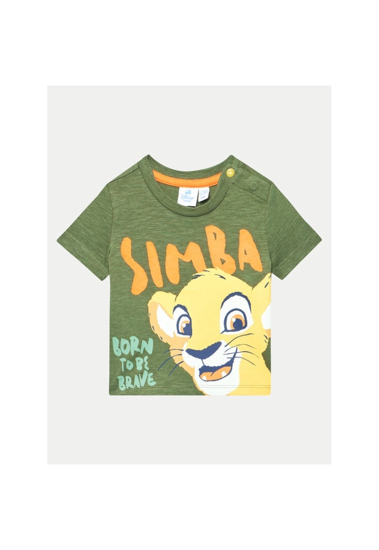 Tricou copii - 148422 - Verde - Bumbac