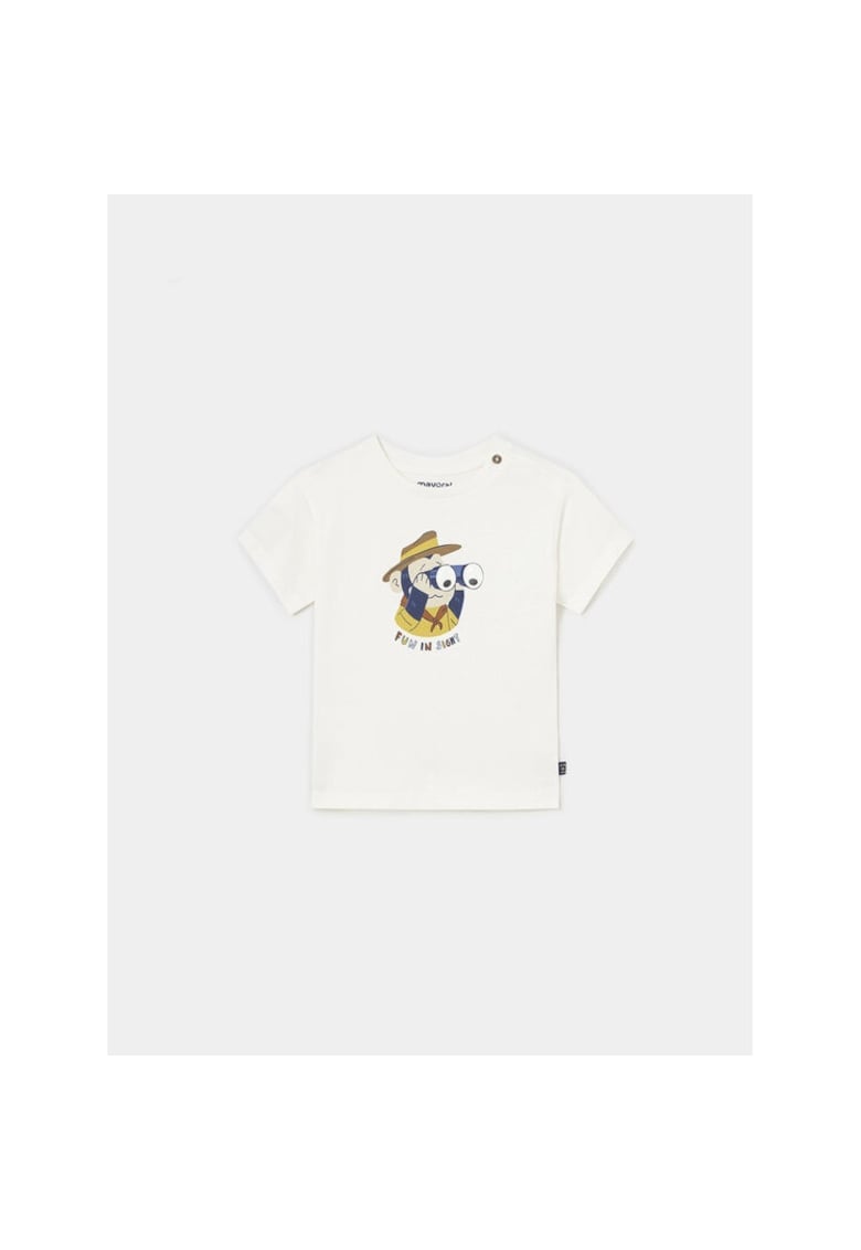 Tricou copii - 854140 - Ecru - Bumbac