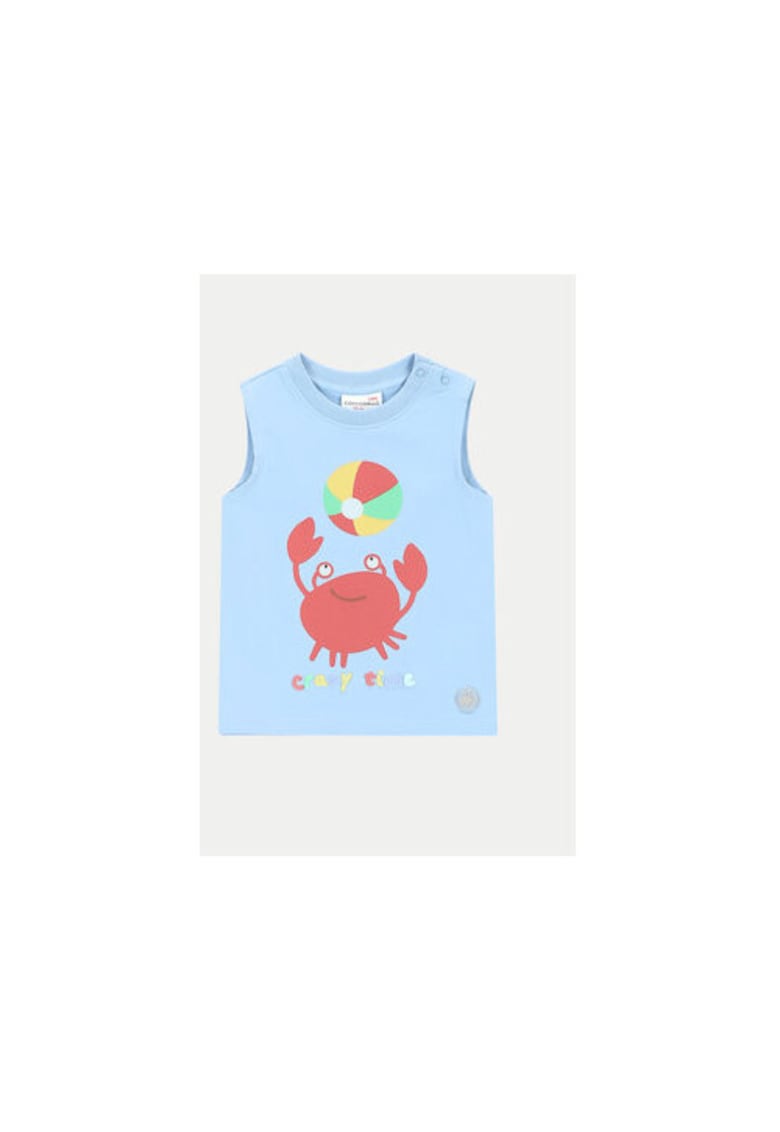 Tricou copii - 050220 - Albastru - Bumbac - Albastru