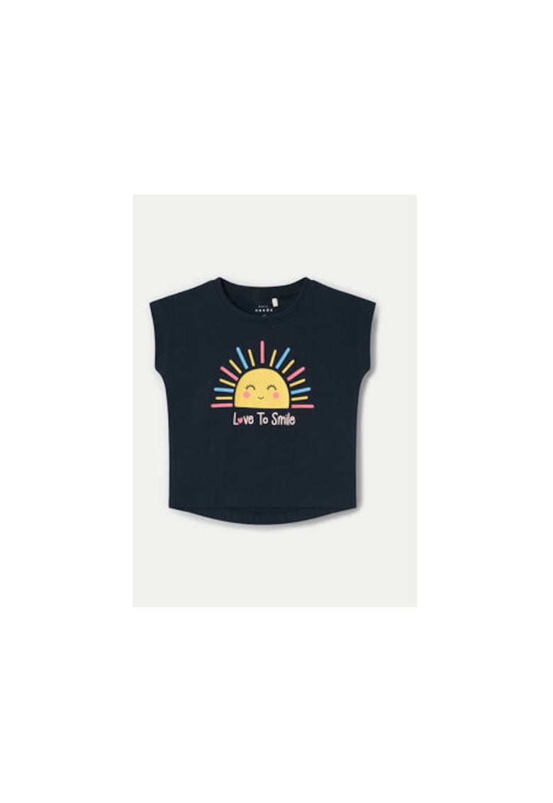 Tricou copii - 523671 - Bleumarin - Bumbac - Bleumarin