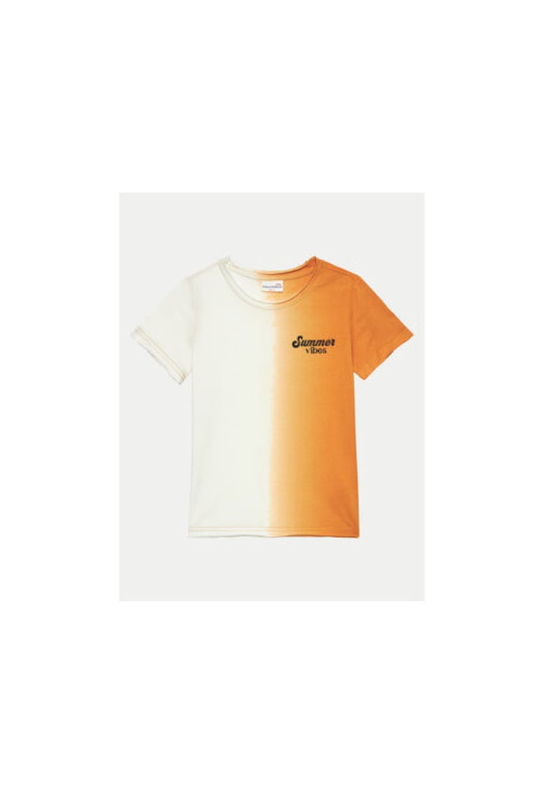 Tricou copii - 049590 - Portocaliu - Bumbac - Portocaliu