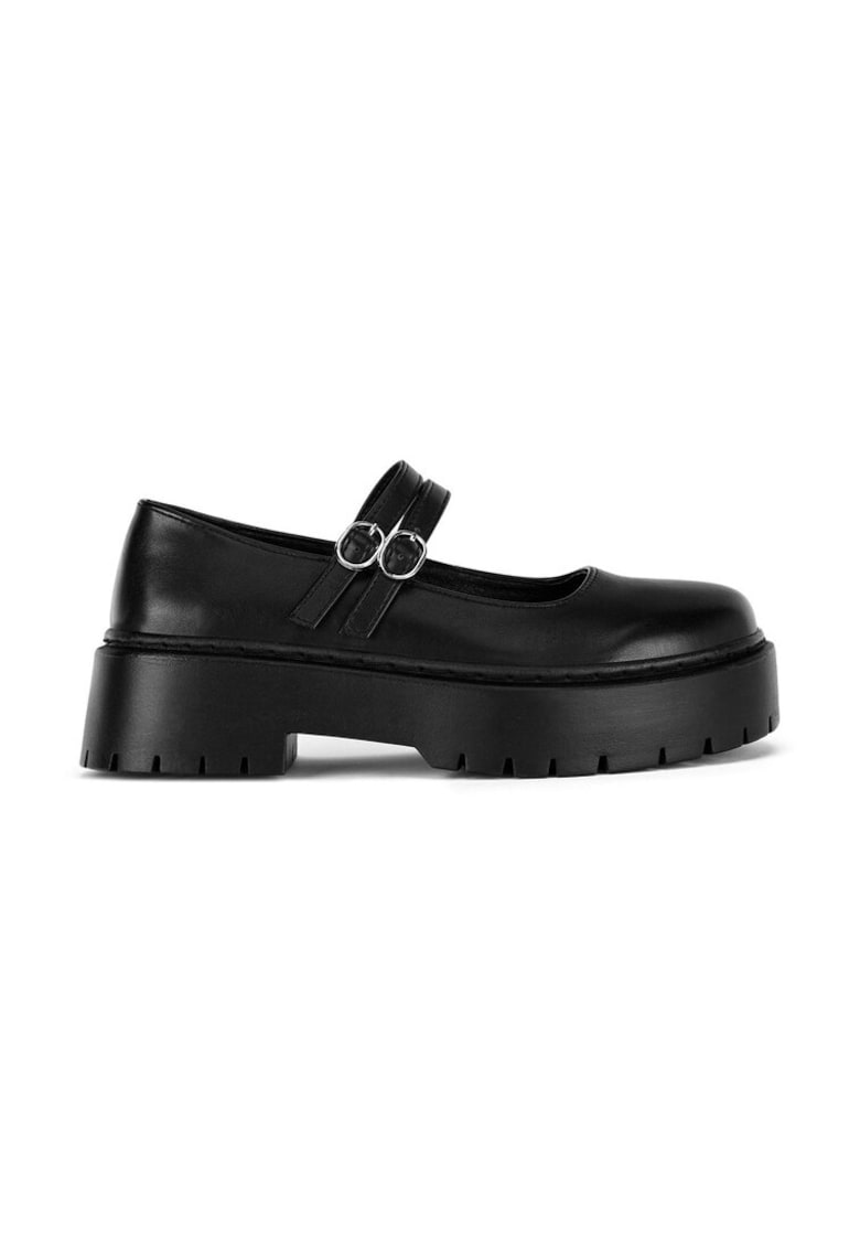 Pantofi dama - 590559 - Sintetic - Negru -