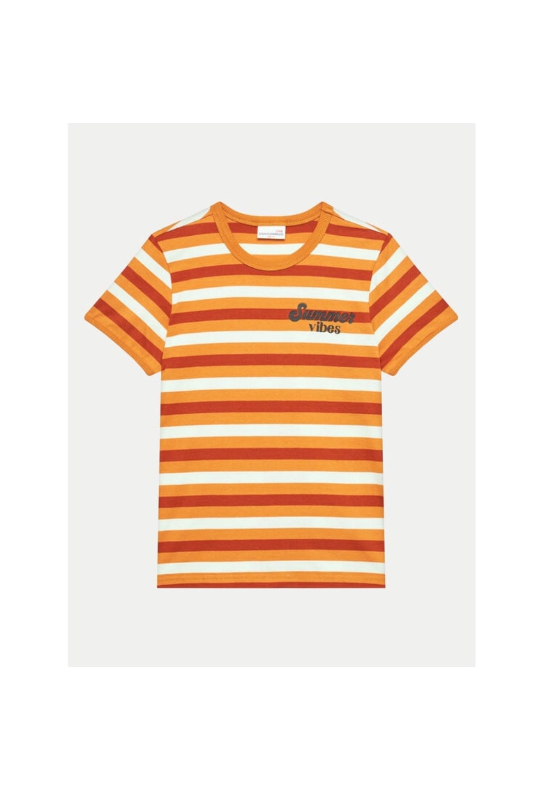 Tricou copii - 49538 - Portocaliu - Bumbac