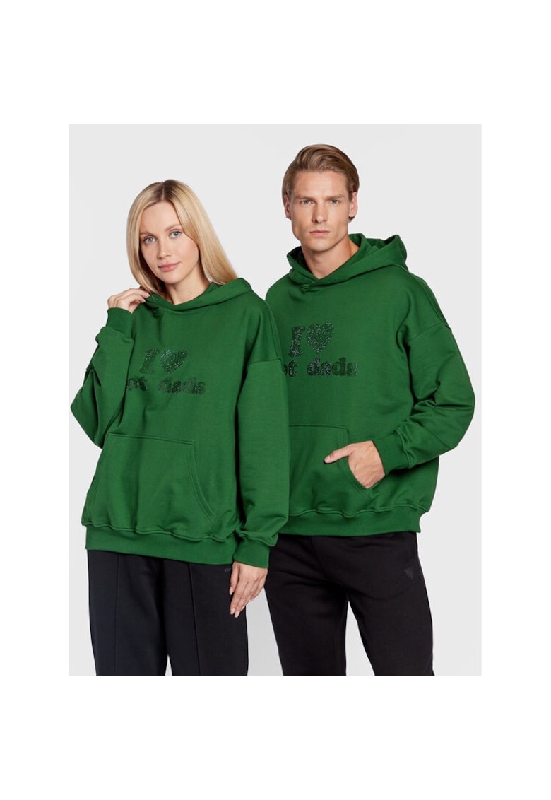 Bluza sport barbati - 660378 - Verde - Bumbac