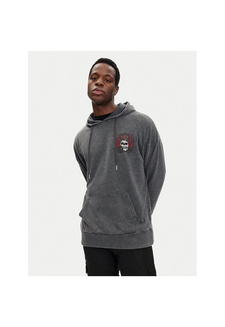 Bluza sport barbati - 528132 - Gri - Bumbac