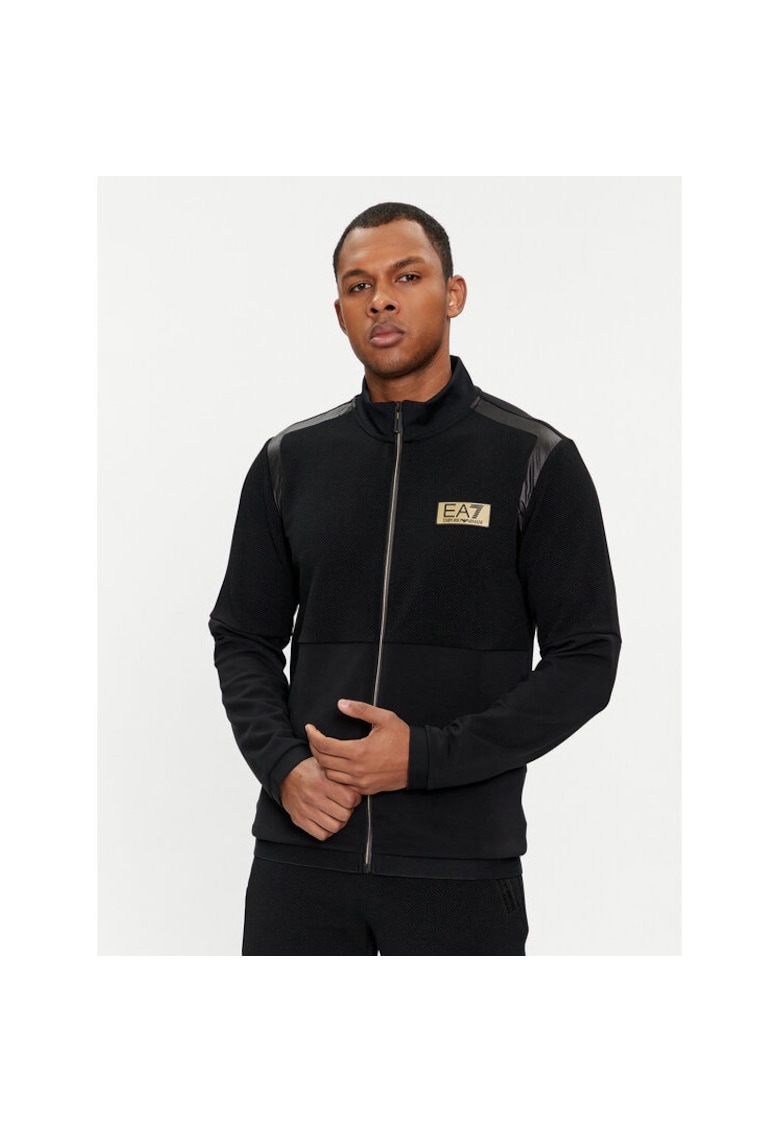 Bluza sport barbati - 535575 - Negru - Poliester