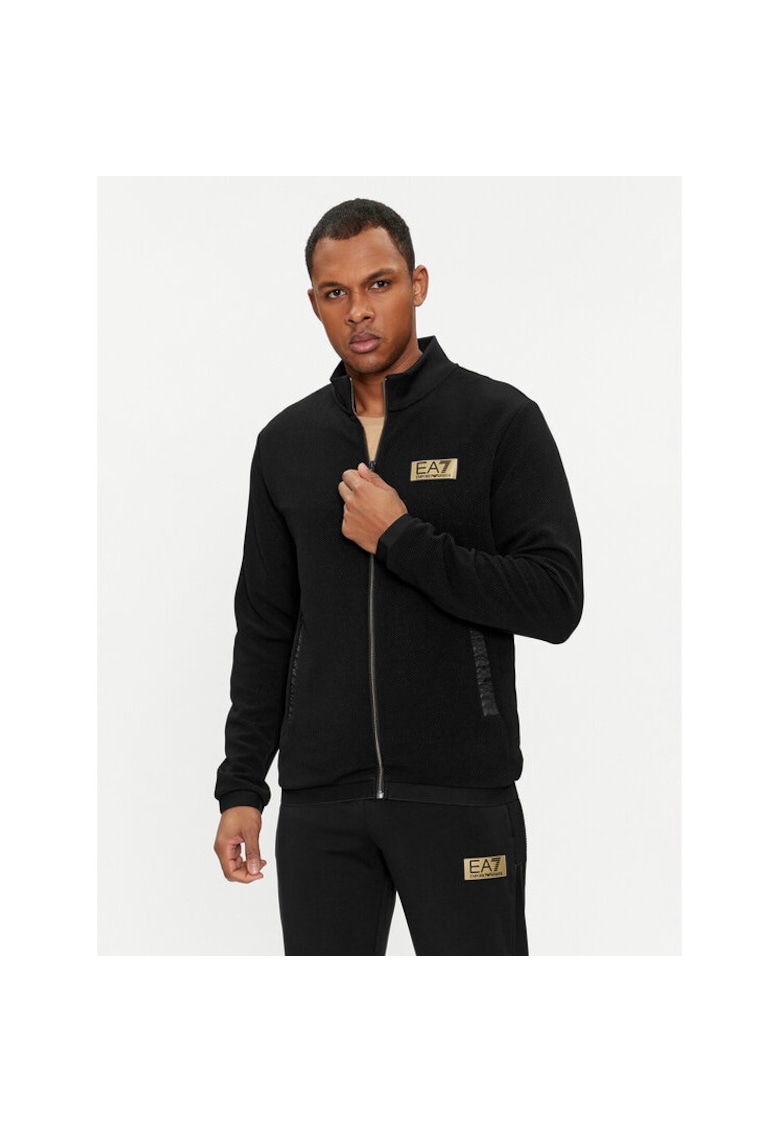 Bluza sport barbati - 535599 - Negru - Poliester