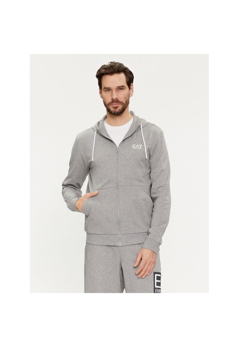 Bluza sport barbati - 535711 - Gri - Bumbac