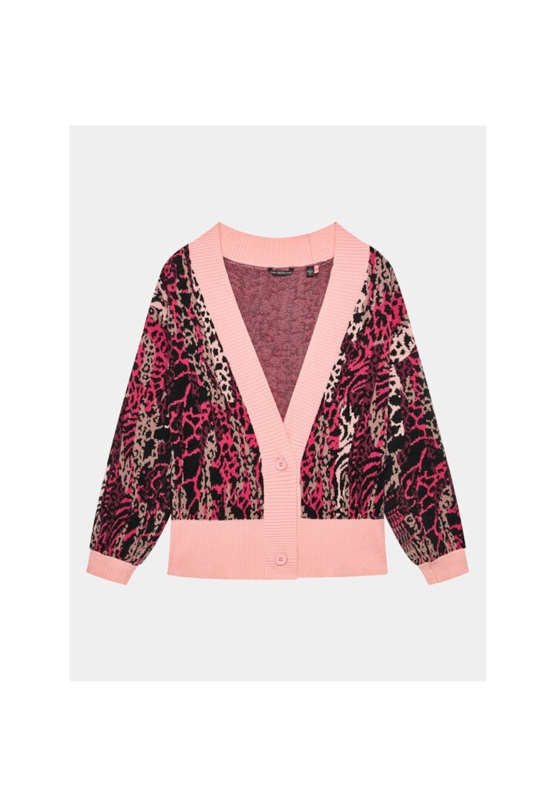 Cardigan copii - 966349 - Roz - Poliester