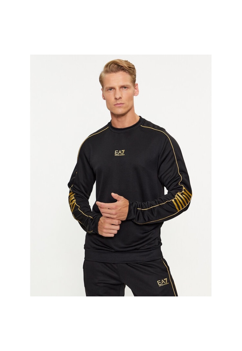 Bluza sport barbati - 77693 - Negru - Poliester