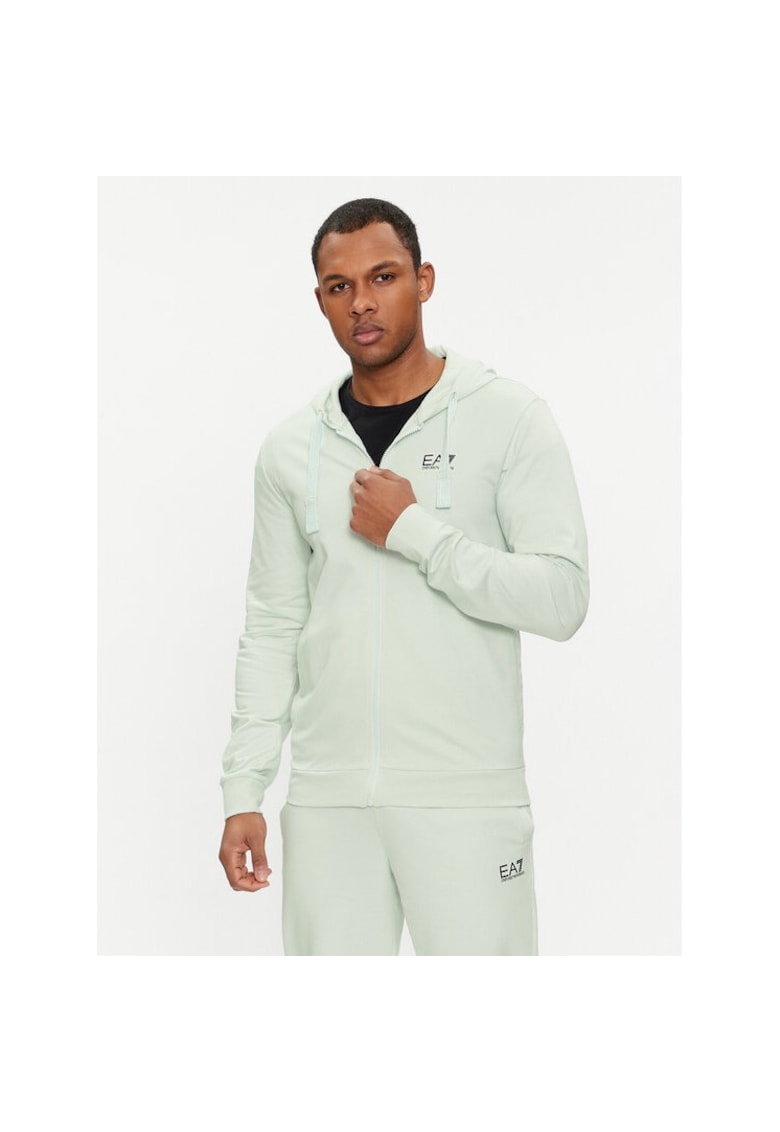 Bluza sport barbati - 534691 - Verde - Bumbac