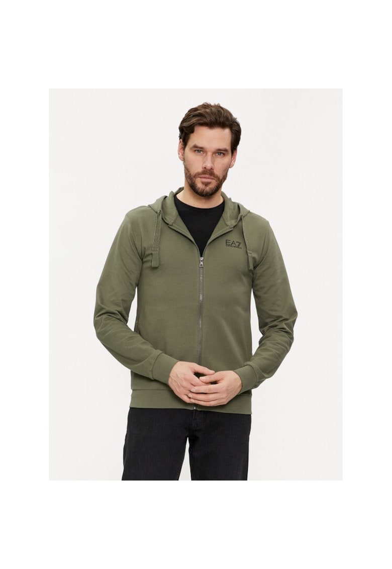 Bluza sport barbati - 534714 - Verde - Bumbac