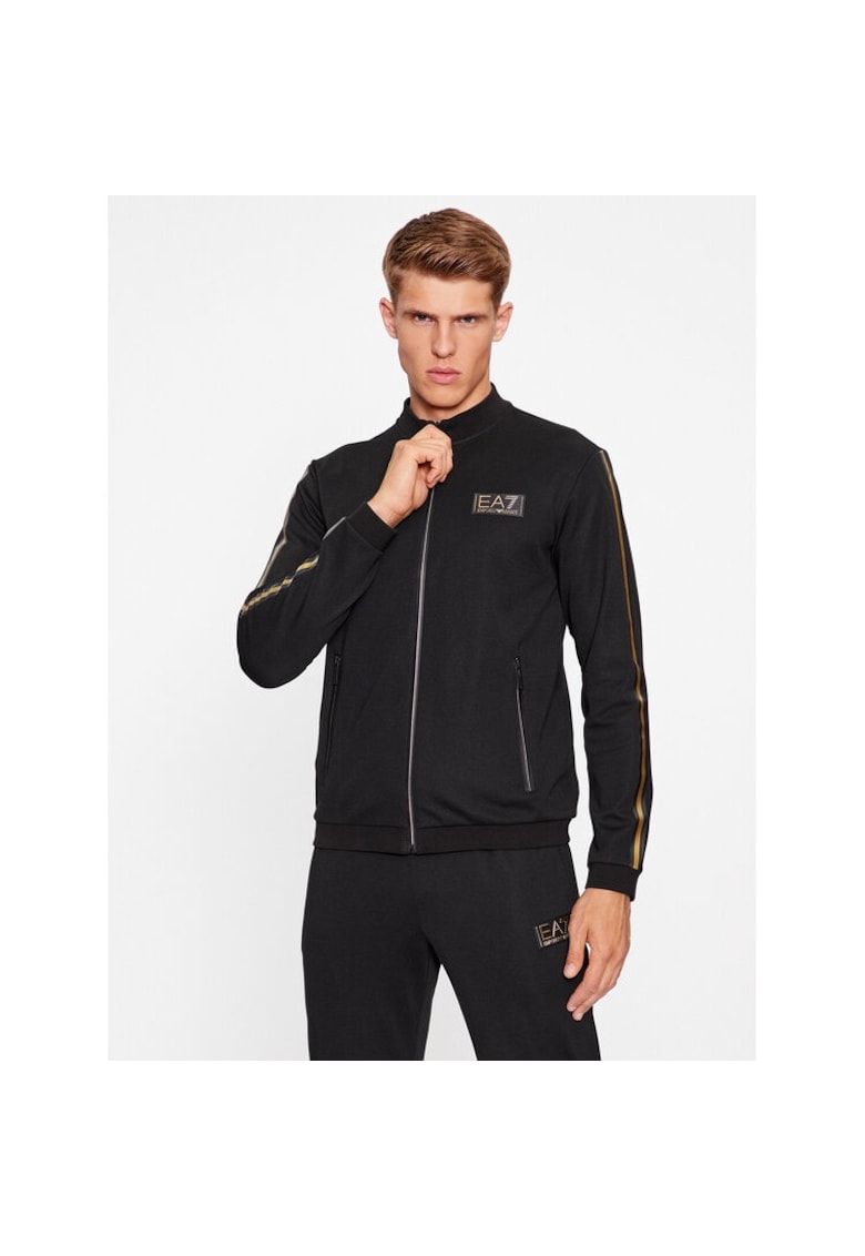 Bluza sport barbati - 84042 - Negru - Poliester