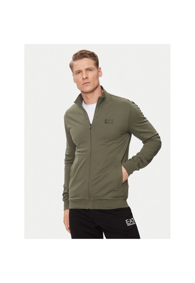 Bluza sport barbati - 534684 - Verde - Bumbac