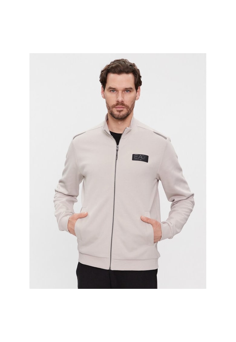 Bluza sport barbati - 86107 - Bej - Poliester