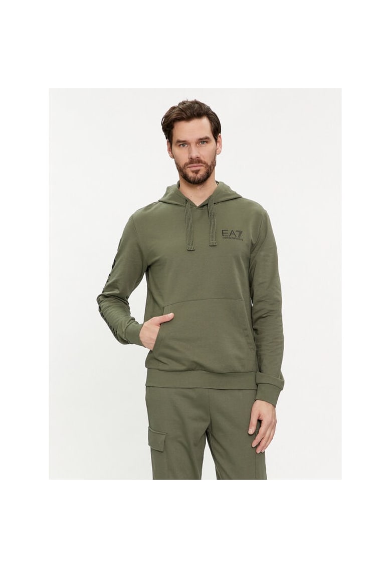 Bluza sport barbati - 534929 - Verde - Bumbac