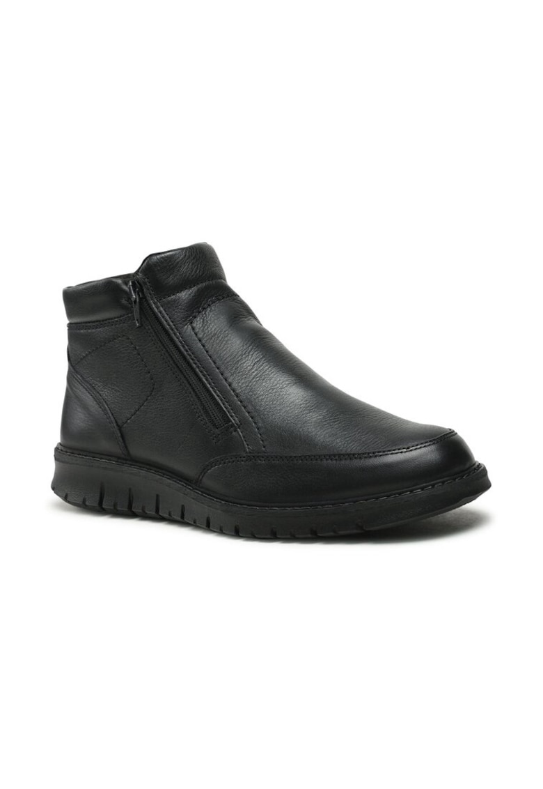 Ghete barbati - 303057 - Piele naturala - Negru