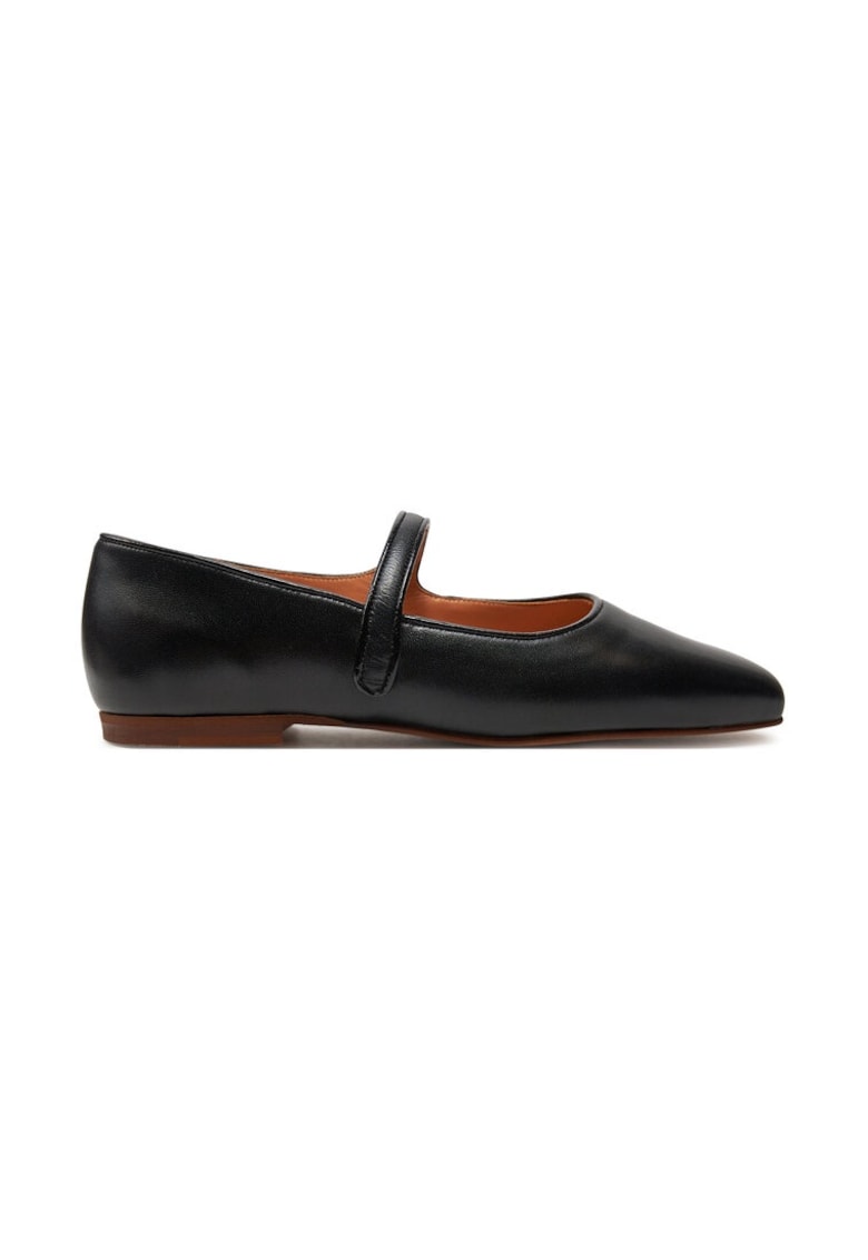 Balerini dama - 304009 - Piele naturala - Negru -