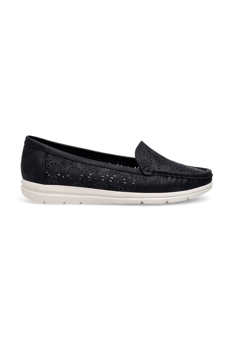 Mocasini dama - 590559 - Sintetic - Negru -