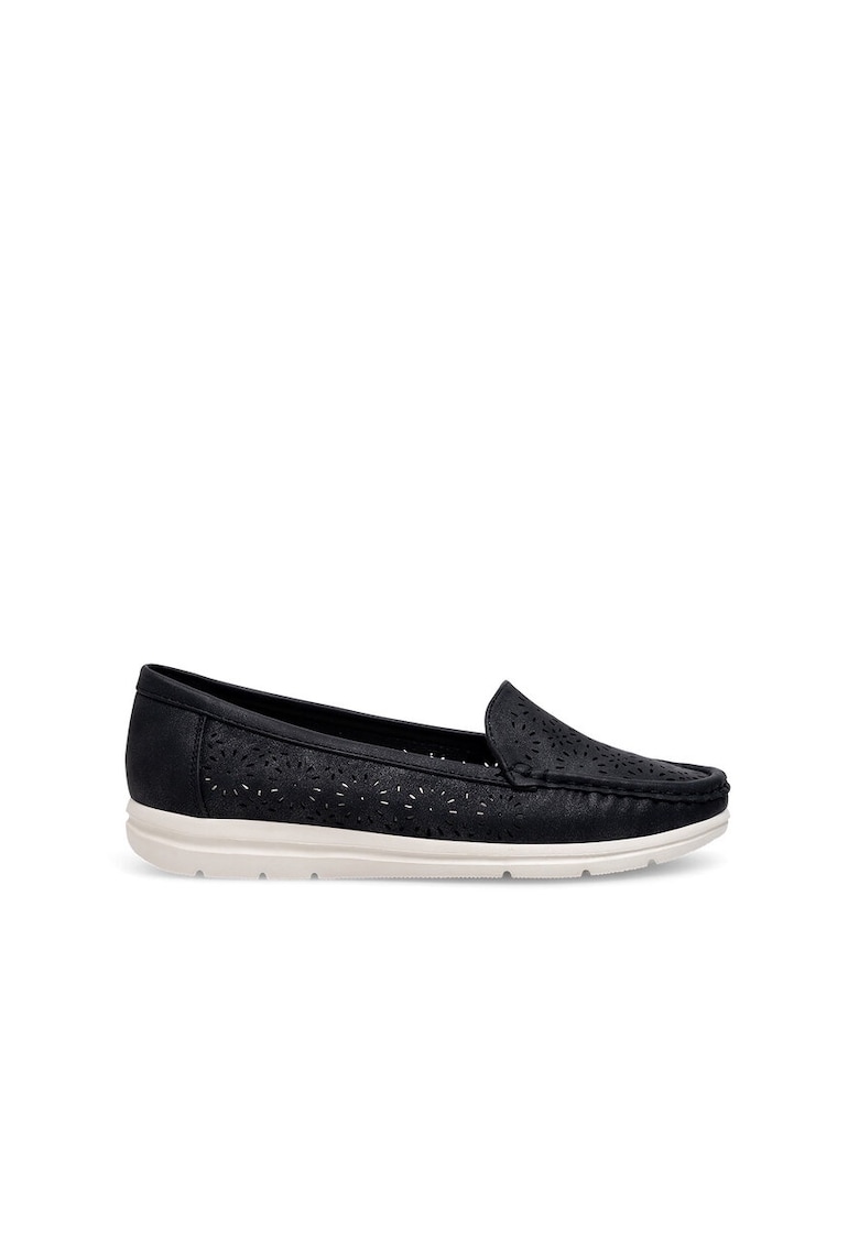 Mocasini dama - 590559 - Sintetic - Negru -