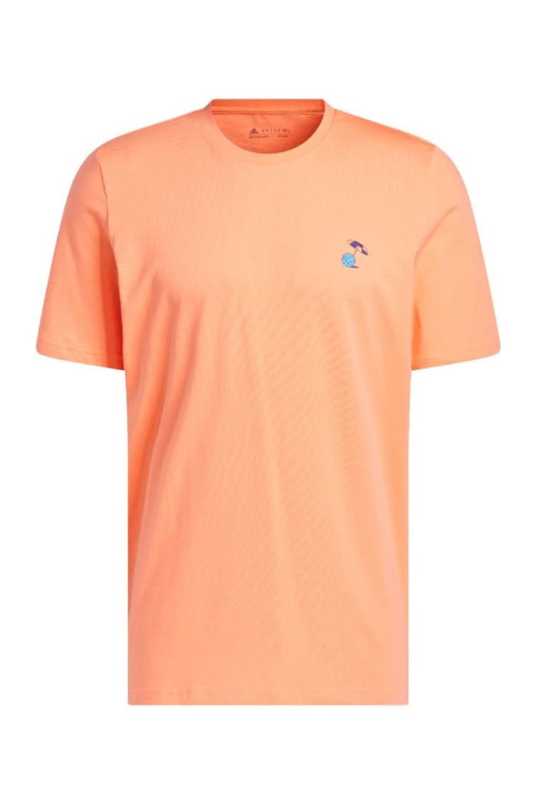Tricou sport barbati - Lil Stripe Spring Break - Bumbac - Portocaliu