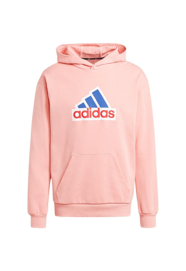 Hanorac cu gluga pentru barbati Bumbac/Poliester - Roz