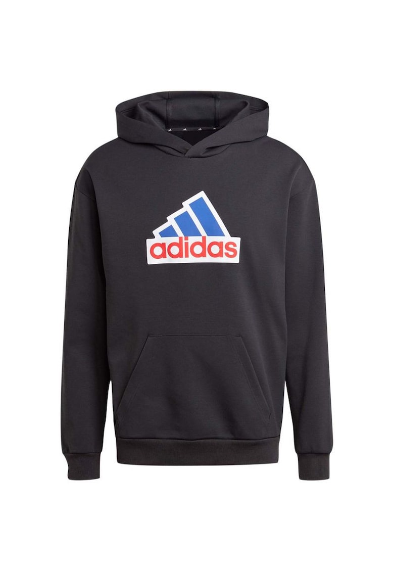 Hanorac cu gluga pentru barbati Bumbac/Poliester - Negru Hanorac cu gluga pentru barbati Bumbac/Poliester - Negru