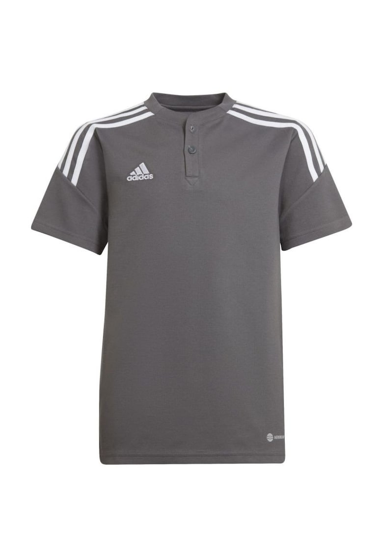 Tricou sport copii condivo 22 polo jr - bumbac/poliester - gri